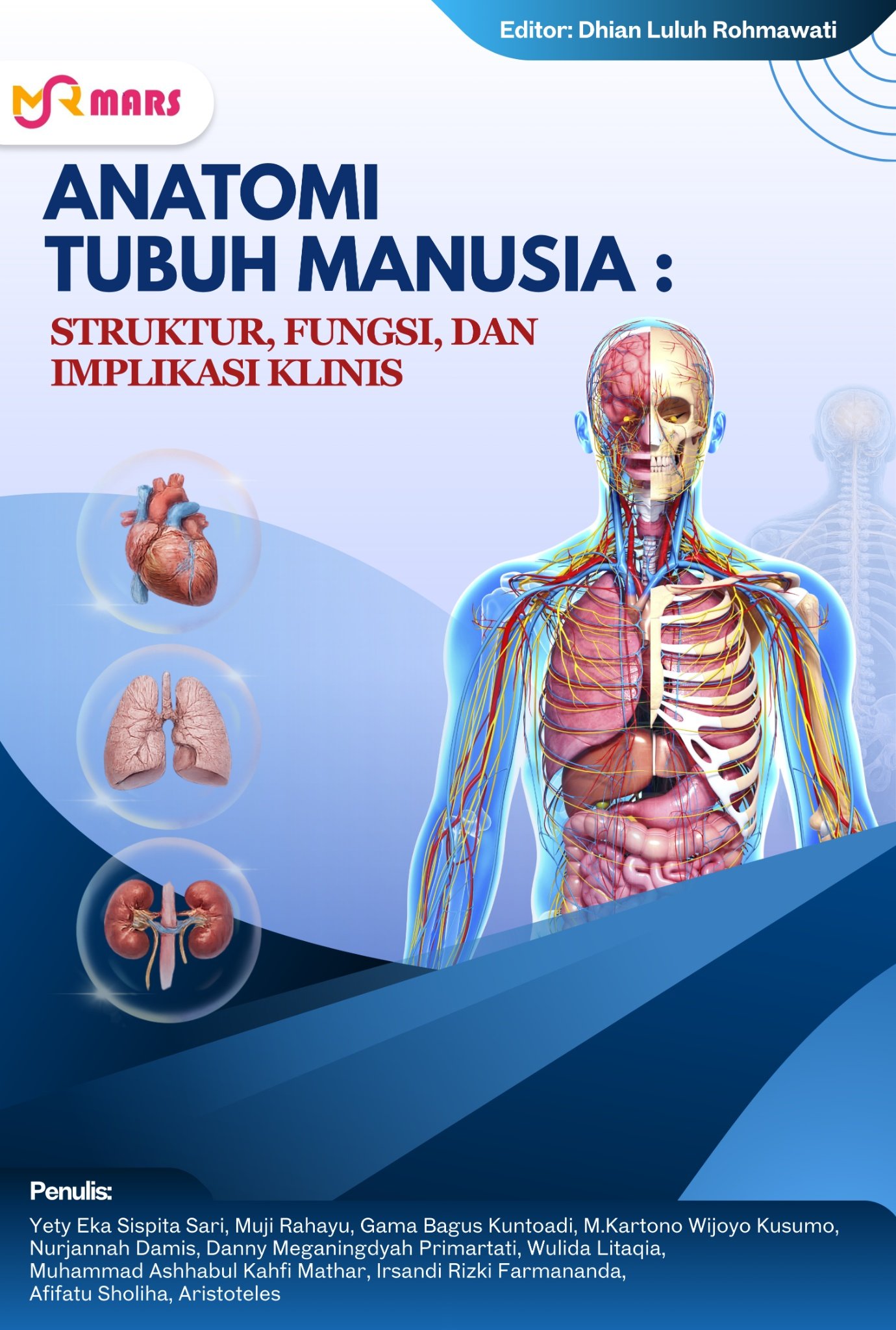 Cover Anatomi Tubuh Manusia: Struktur, Fungsi, dan Implikasi Klinis